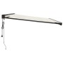 Retractable aluminum and cream fabric awning 4.5x3 m by vidaXL, Awnings - Ref: Foro24-3154604, Price: 716,79 €, Discount: %