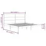 Solid black pine wood bed frame 200x200 cm by vidaXL, Beds and slatted bases - Ref: Foro24-3104177, Price: 176,66 €, Discount: %