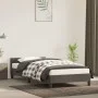 Dark gray velvet bed frame with headboard 90x190cm by vidaXL, Beds and slatted bases - Ref: Foro24-347544, Price: 85,63 €, Di...