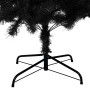 Árbol de Navidad artificial con soporte PVC negro 180 cm