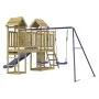 Impregnated pine wood outdoor playground by vidaXL, Swings and play structures - Ref: Foro24-3155899, Price: 598,50 €, Discou...