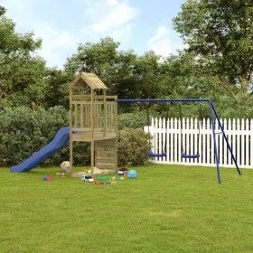Impregnated pine wood outdoor playground by vidaXL, Swings and play structures - Ref: Foro24-3155908, Price: 349,96 €, Discou...
