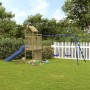 Spielplatz im Freien aus imprägniertem Kiefernholz von vidaXL, Schaukeln und Spielgeräte - Ref: Foro24-3155908, Preis: 368,15...