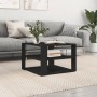 Schwarzer Couchtisch aus Holzwerkstoff, 59,5 x 59,5 x 40 cm von vidaXL, Couchtisch - Ref: Foro24-834246, Preis: 38,89 €, Raba...
