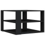 Schwarzer Couchtisch aus Holzwerkstoff, 59,5 x 59,5 x 40 cm von vidaXL, Couchtisch - Ref: Foro24-834246, Preis: 38,89 €, Raba...