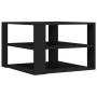 Schwarzer Couchtisch aus Holzwerkstoff, 59,5 x 59,5 x 40 cm von vidaXL, Couchtisch - Ref: Foro24-834246, Preis: 38,89 €, Raba...