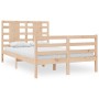 Estructura de cama madera maciza de pino 120x200 cm de vidaXL, Camas y somieres - Ref: Foro24-3104278, Precio: 118,60 €, Desc...