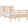 Estructura de cama madera maciza de pino 120x200 cm