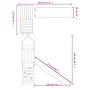 Douglas-Massivholz-Außenspielplatz von vidaXL, Schaukeln und Spielgeräte - Ref: Foro24-3155901, Preis: 287,54 €, Rabatt: %