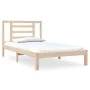 Bettgestell aus massivem Kiefernholz, 90 x 200 cm von vidaXL, Betten und Lattenroste - Ref: Foro24-3104333, Preis: 80,28 €, R...