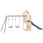 Spielplatz im Freien aus massivem Zirbenholz von vidaXL, Schaukeln und Spielgeräte - Ref: Foro24-3155906, Preis: 371,76 €, Ra...