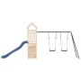 Outdoor playground made of solid pine wood by vidaXL, Swings and play structures - Ref: Foro24-3155906, Price: 324,39 €, Disc...