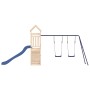 Spielplatz im Freien aus massivem Zirbenholz von vidaXL, Schaukeln und Spielgeräte - Ref: Foro24-3155906, Preis: 371,76 €, Ra...