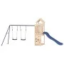 Outdoor playground made of solid pine wood by vidaXL, Swings and play structures - Ref: Foro24-3155906, Price: 324,39 €, Disc...