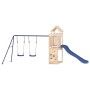Spielplatz im Freien aus massivem Zirbenholz von vidaXL, Schaukeln und Spielgeräte - Ref: Foro24-3155906, Preis: 371,76 €, Ra...