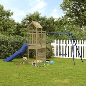 Impregnated pine wood outdoor playground by vidaXL, Swings and play structures - Ref: Foro24-3155905, Price: 329,12 €, Discou...