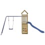 Spielplatz im Freien aus imprägniertem Kiefernholz von vidaXL, Schaukeln und Spielgeräte - Ref: Foro24-3155905, Preis: 344,95...