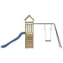 Impregnated pine wood outdoor playground by vidaXL, Swings and play structures - Ref: Foro24-3155905, Price: 329,12 €, Discou...