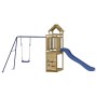 Impregnated pine wood outdoor playground by vidaXL, Swings and play structures - Ref: Foro24-3155905, Price: 344,95 €, Discou...