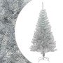Árbol de Navidad artificial con soporte PET plateado 150 cm en Arboles de navidad | Comprar online en Foro24