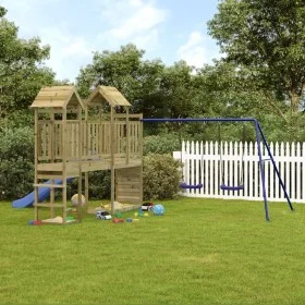 Impregnated pine wood outdoor playground by vidaXL, Swings and play structures - Ref: Foro24-3155911, Price: 540,05 €, Discou...