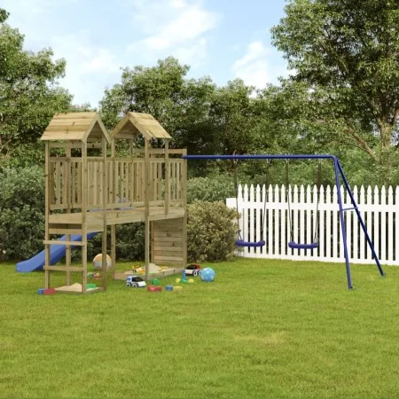 Impregnated pine wood outdoor playground by vidaXL, Swings and play structures - Ref: Foro24-3155911, Price: 540,05 €, Discou...