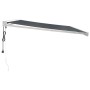Retractable aluminum awning and anthracite gray fabric 4x3 m by vidaXL, Awnings - Ref: Foro24-3154588, Price: 1,00 €, Discoun...