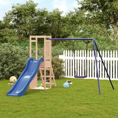 Solid pine wood outdoor playground by vidaXL, Swings and play structures - Ref: Foro24-3155924, Price: 268,50 €, Discount: %