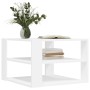 Weißer Couchtisch aus Ingenieurholz 59,5x59,5x40 cm von vidaXL, Couchtisch - Ref: Foro24-834245, Preis: 39,58 €, Rabatt: %