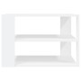 Weißer Couchtisch aus Ingenieurholz 59,5x59,5x40 cm von vidaXL, Couchtisch - Ref: Foro24-834245, Preis: 39,58 €, Rabatt: %