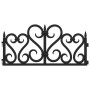Borduras de jardín 17 unidades PP negro 10 m by vidaXL, Garden edging and edging - Ref: Foro24-318301, Price: 51,43 €, Discou...