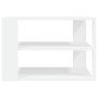 Weißer Couchtisch aus Ingenieurholz 59,5x59,5x40 cm von vidaXL, Couchtisch - Ref: Foro24-834245, Preis: 39,58 €, Rabatt: %