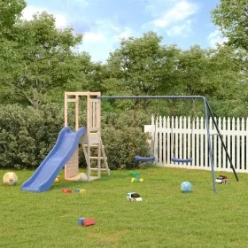 Outdoor playground made of solid pine wood by vidaXL, Swings and play structures - Ref: Foro24-3155927, Price: 290,05 €, Disc...