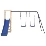 Outdoor playground made of solid pine wood by vidaXL, Swings and play structures - Ref: Foro24-3155927, Price: 290,05 €, Disc...
