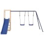 Spielplatz im Freien aus massivem Zirbenholz von vidaXL, Schaukeln und Spielgeräte - Ref: Foro24-3155927, Preis: 295,88 €, Ra...