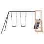 Spielplatz im Freien aus massivem Zirbenholz von vidaXL, Schaukeln und Spielgeräte - Ref: Foro24-3155927, Preis: 309,38 €, Ra...