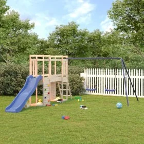 Solid pine wood outdoor playground by vidaXL, Swings and play structures - Ref: Foro24-3155930, Price: 494,16 €, Discount: %