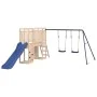 Parque infantil de exterior madera maciza de pino de vidaXL, Columpios y estructuras de juegos - Ref: Foro24-3155930, Precio:...
