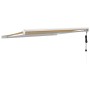 Toldo retráctil aluminio y tela blanco y amarillo 3x2,5 m de vidaXL, Toldos - Ref: Foro24-3154581, Precio: 447,87 €