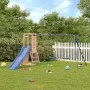 Parque infantil de exterior madera maciza Douglas by vidaXL, Swings and play structures - Ref: Foro24-3155928, Price: 296,87 ...