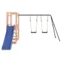 Parque infantil de exterior madera maciza Douglas de vidaXL, Columpios y estructuras de juegos - Ref: Foro24-3155931, Precio:...