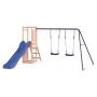 Massives Douglasienholzspielplatz im Freien von vidaXL, Schaukeln und Spielgeräte - Ref: Foro24-3155928, Preis: 308,71 €, Rab...