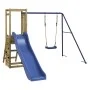Parque infantil de exterior madera de pino impregnada de vidaXL, Columpios y estructuras de juegos - Ref: Foro24-3155926, Pre...