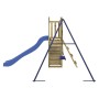 Spielplatz im Freien aus imprägniertem Kiefernholz von vidaXL, Schaukeln und Spielgeräte - Ref: Foro24-3155926, Preis: 294,43...
