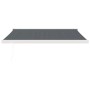 Retractable aluminum awning and anthracite gray fabric 3x2.5 m by vidaXL, Awnings - Ref: Foro24-3154586, Price: 573,20 €, Dis...