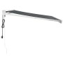 Retractable aluminum awning and anthracite gray fabric 3x2.5 m by vidaXL, Awnings - Ref: Foro24-3154586, Price: 573,20 €, Dis...