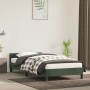 Bettgestell aus dunkelgrünem Samt mit Kopfteil 80x200 cm von vidaXL, Betten und Lattenroste - Ref: Foro24-347540, Preis: 85,9...