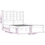 Estructura de cama de madera maciza de pino 200x200 cm de vidaXL, Camas y somieres - Ref: Foro24-3104498, Precio: 127,87 €, D...