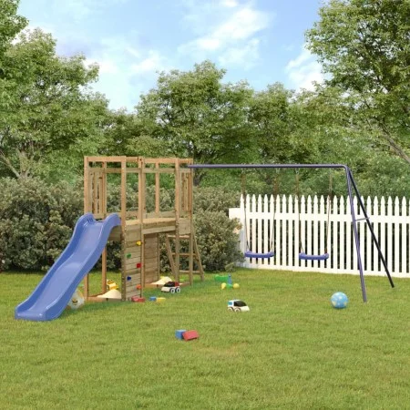 Impregnated pine wood outdoor playground by vidaXL, Swings and play structures - Ref: Foro24-3155932, Price: 531,66 €, Discou...