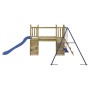 Outdoor-Spielplatz aus imprägniertem Kiefernholz von vidaXL, Schaukeln und Spielgeräte - Ref: Foro24-3155932, Preis: 557,02 €...